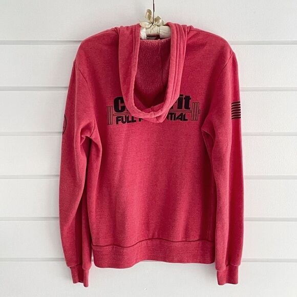 Alternative Earth Women's Red CFFP CrossFit Full Potential Hoodies Medium - Picture 2 of 9
